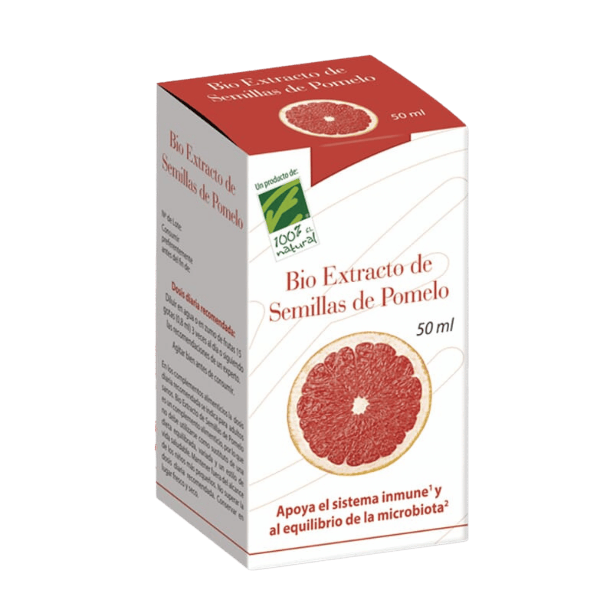 Extracto de Semillas de Pomelo BIO 50 ml de 100% Natural