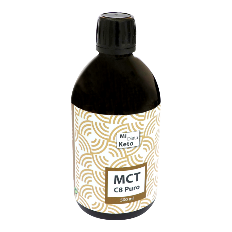 Aceite MCT C8 puro 500 ml