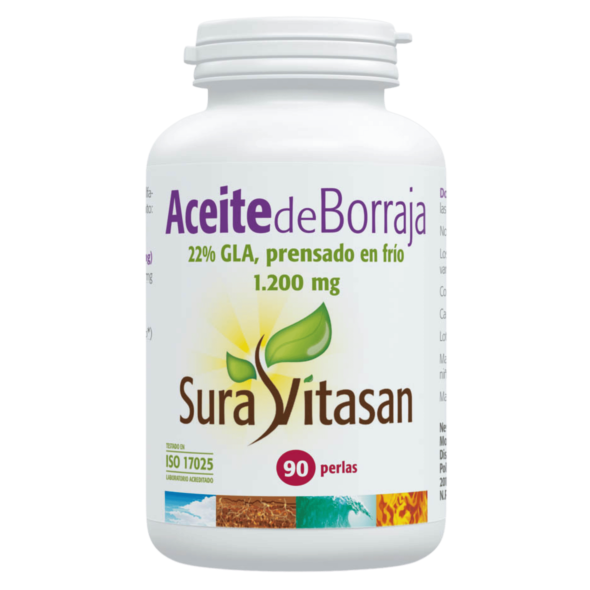 Aceite de Borraja 1200 mg 90 perlas