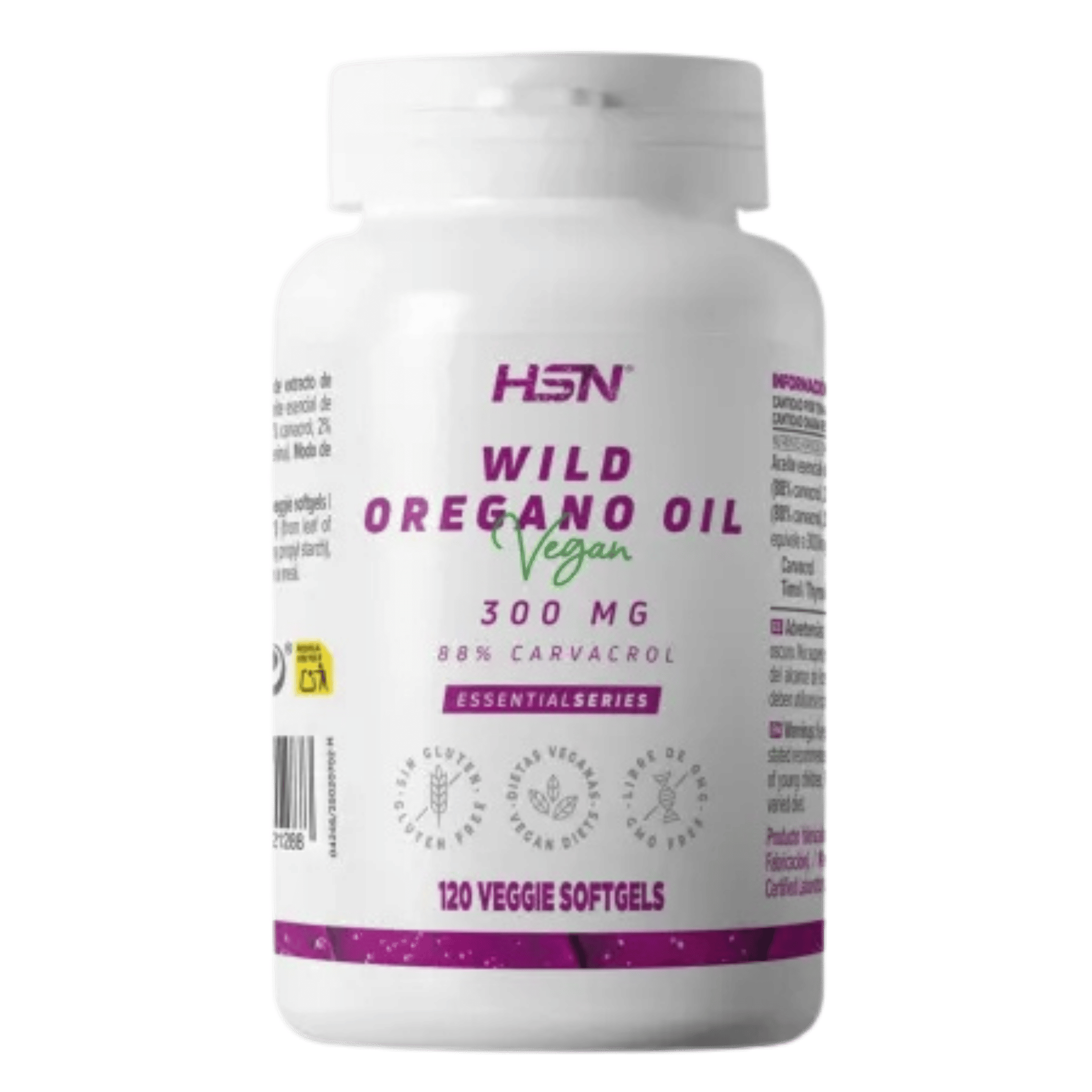 Aceite de Orégano Silvestre 300 mg 120 perlas