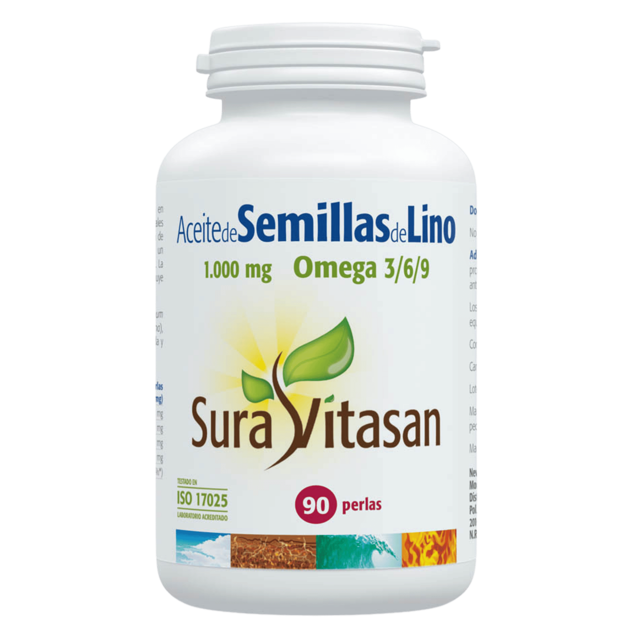 Aceite de Semillas de Lino 1000 mg 90 perlas