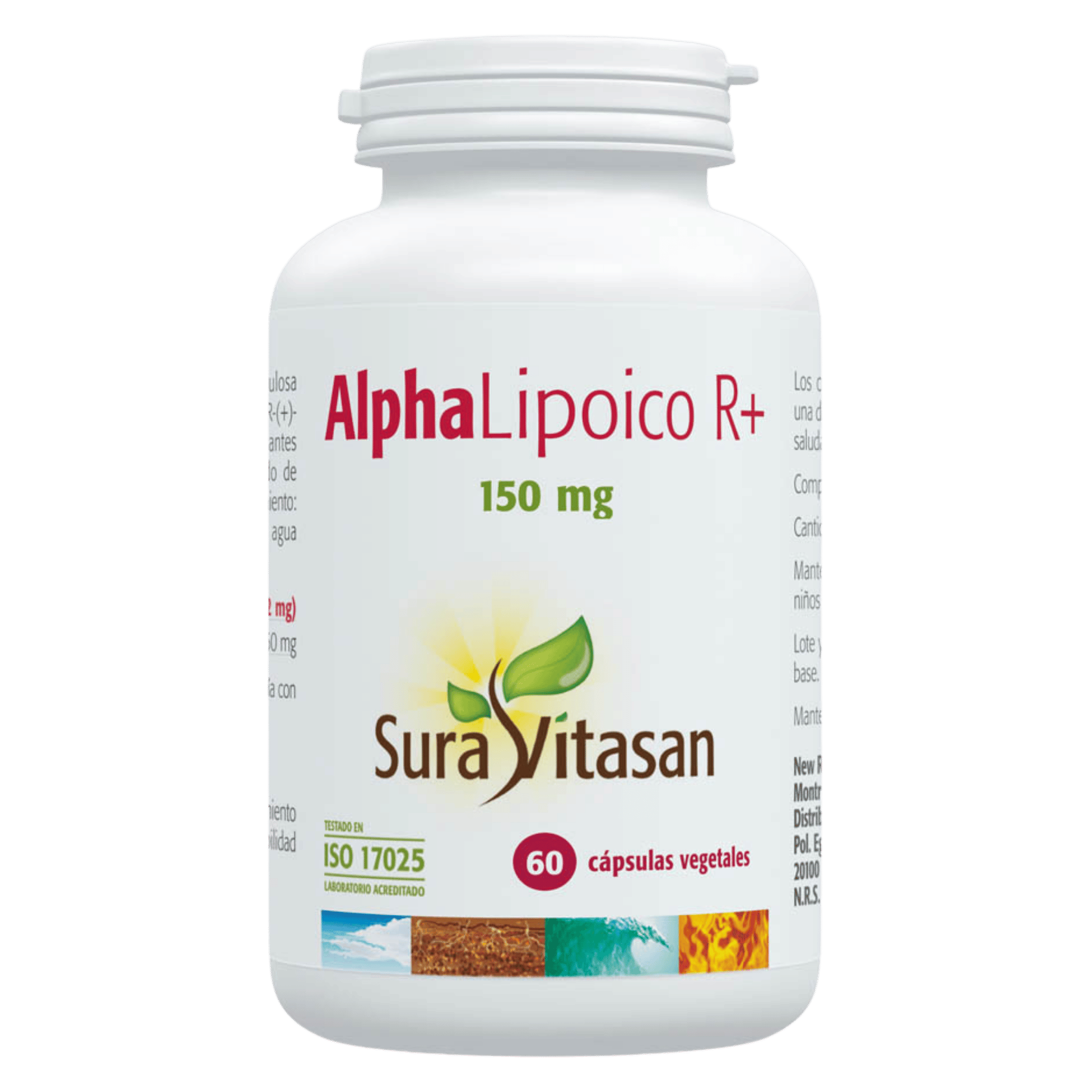 Ácido Alpha Lipoico R+ 150 mg 60 cápsulas