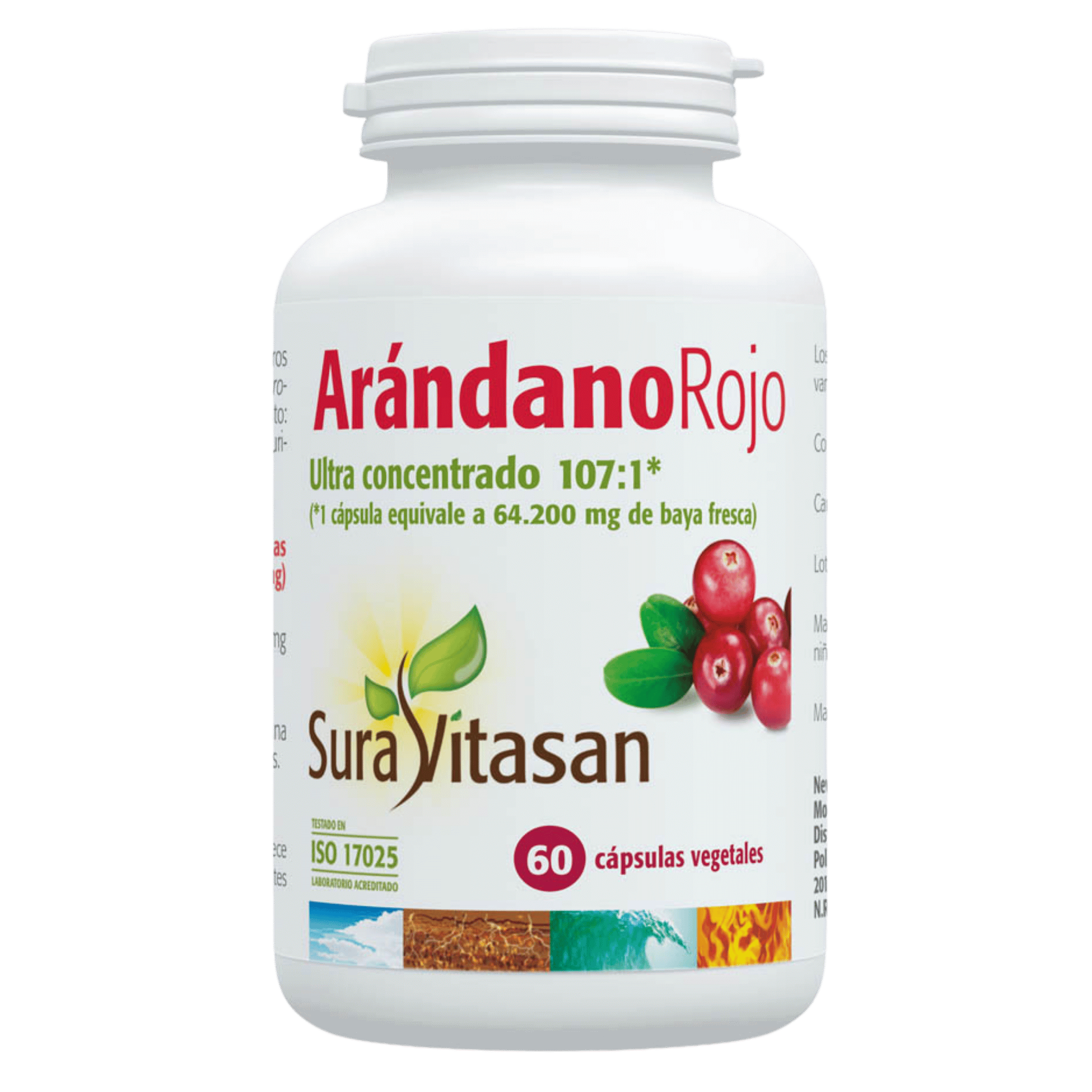 Arándano Rojo 600 mg 60 cápsulas
