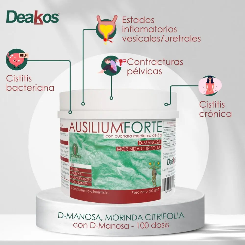 Deakos Ausilium Forte 300 g Sin Aroma - información secundaria