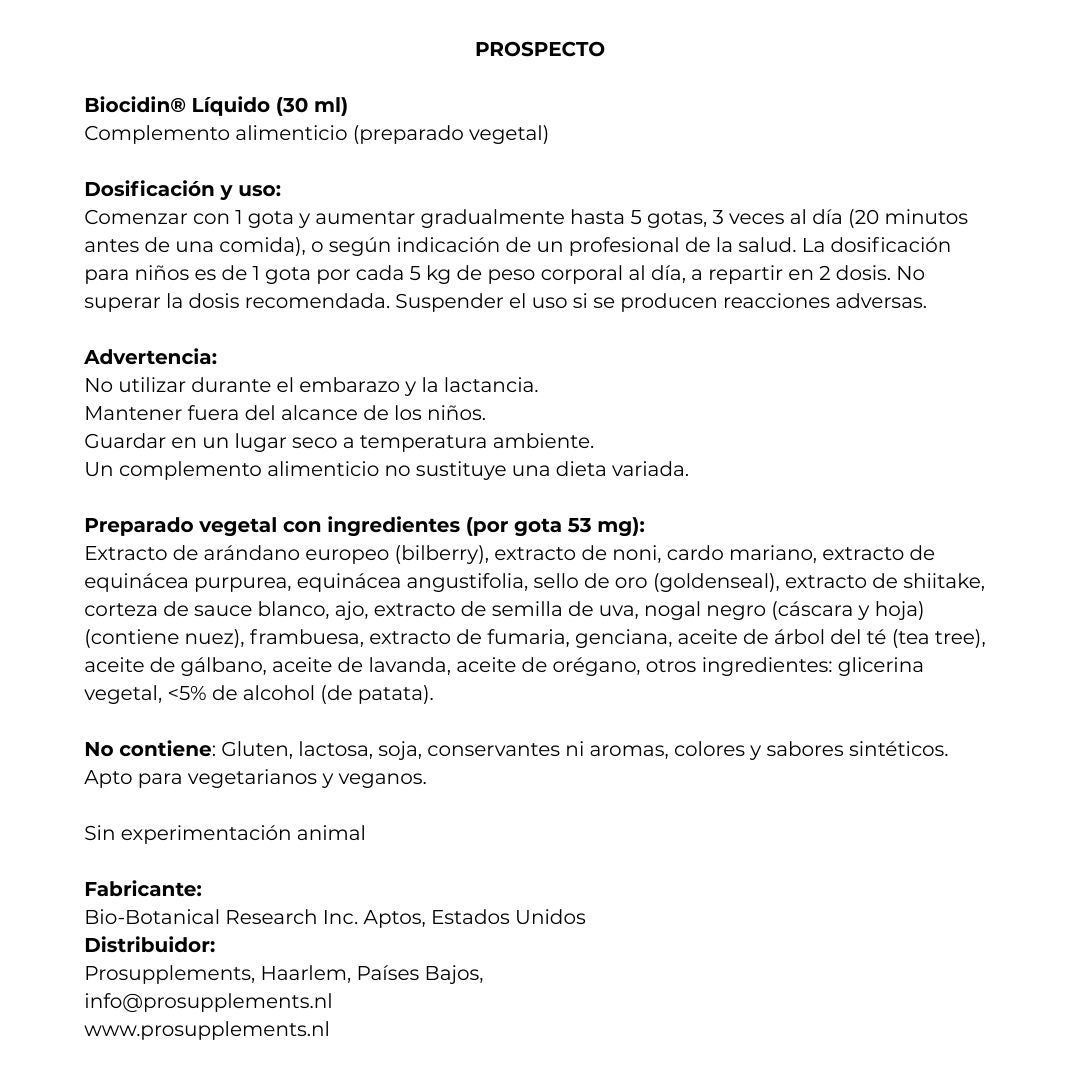 Biocidin 30 ml gotas