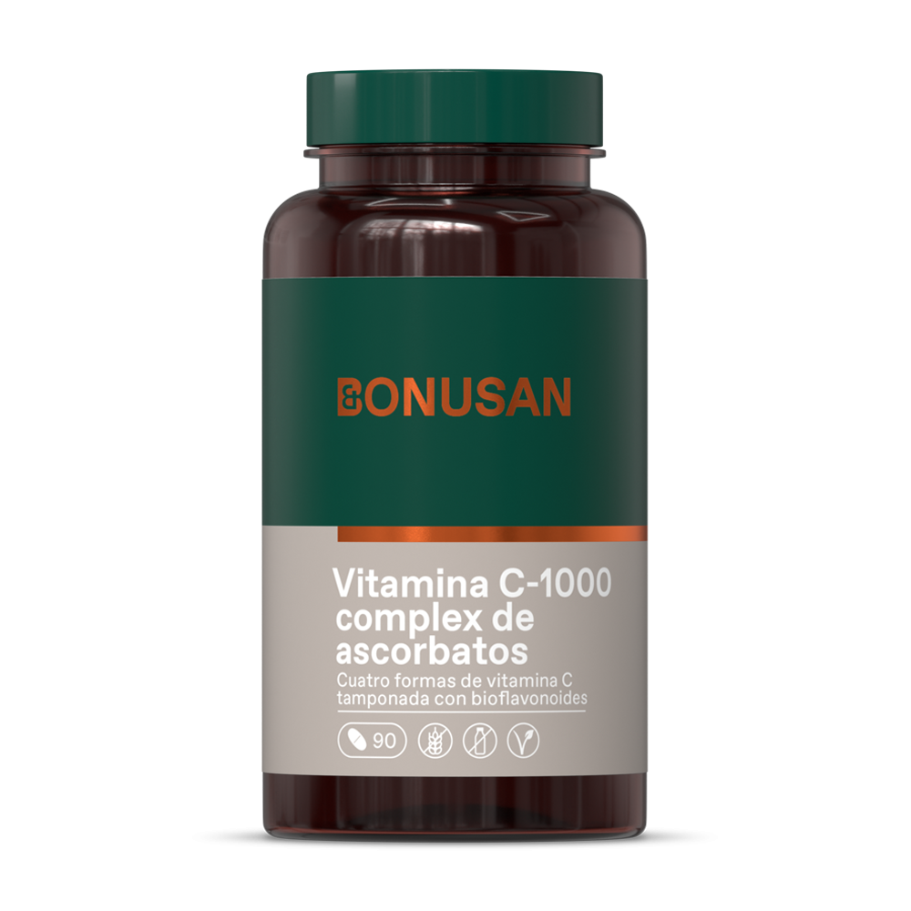 Vitamina C-1000 complex de ascorbatos 90 cápsulas