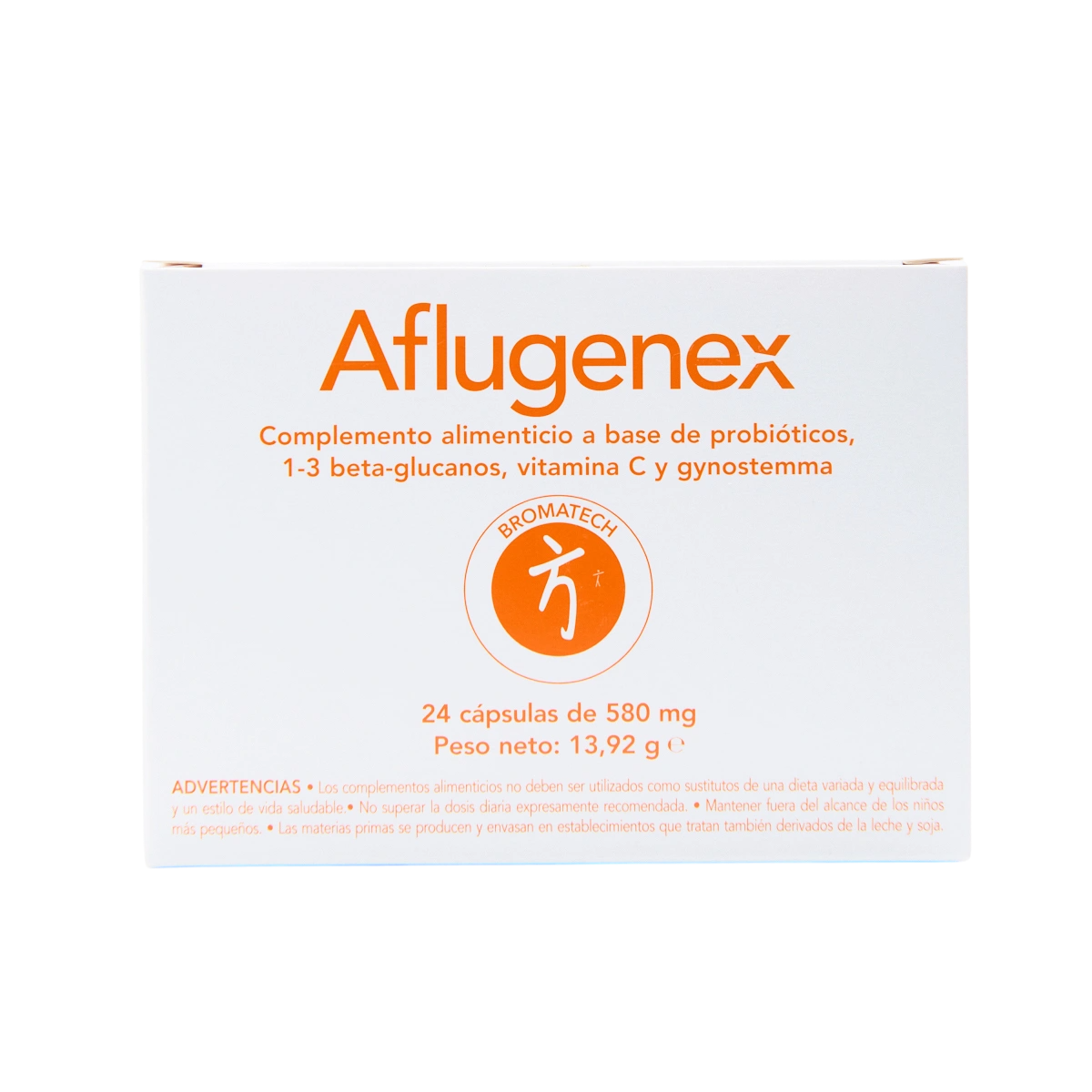 Bromatech AFLUGENEX 24 cápsulas