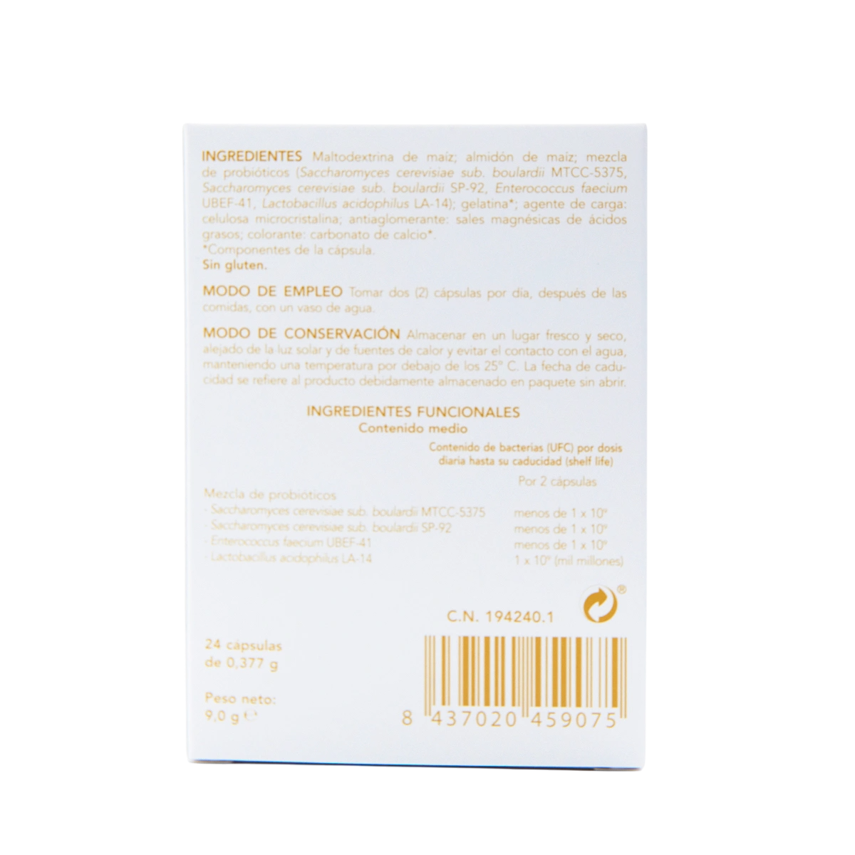 Bromatech ENTERELLE PLUS 24 cápsulas