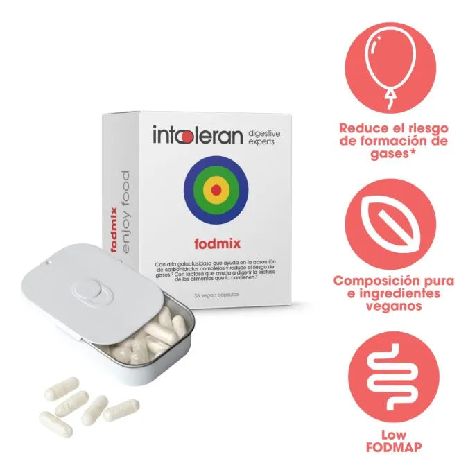 Fodmix (Quatrase 10.000) 36 cápsulas