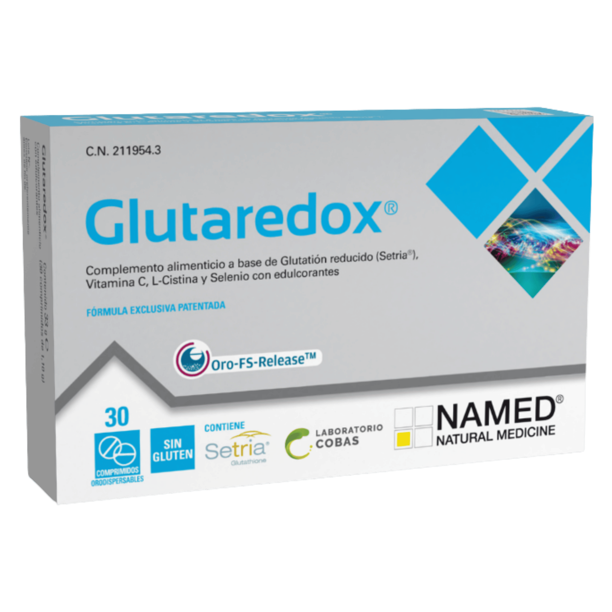 Glutaredox 30 comprimidos
