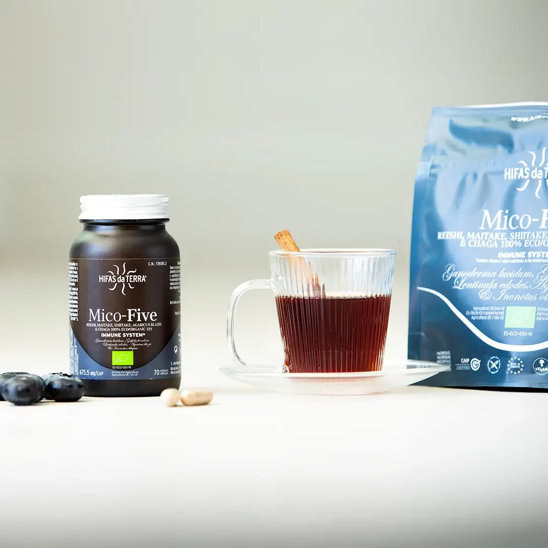 Hifas da Terra MICO-FIVE 70 cápsulas