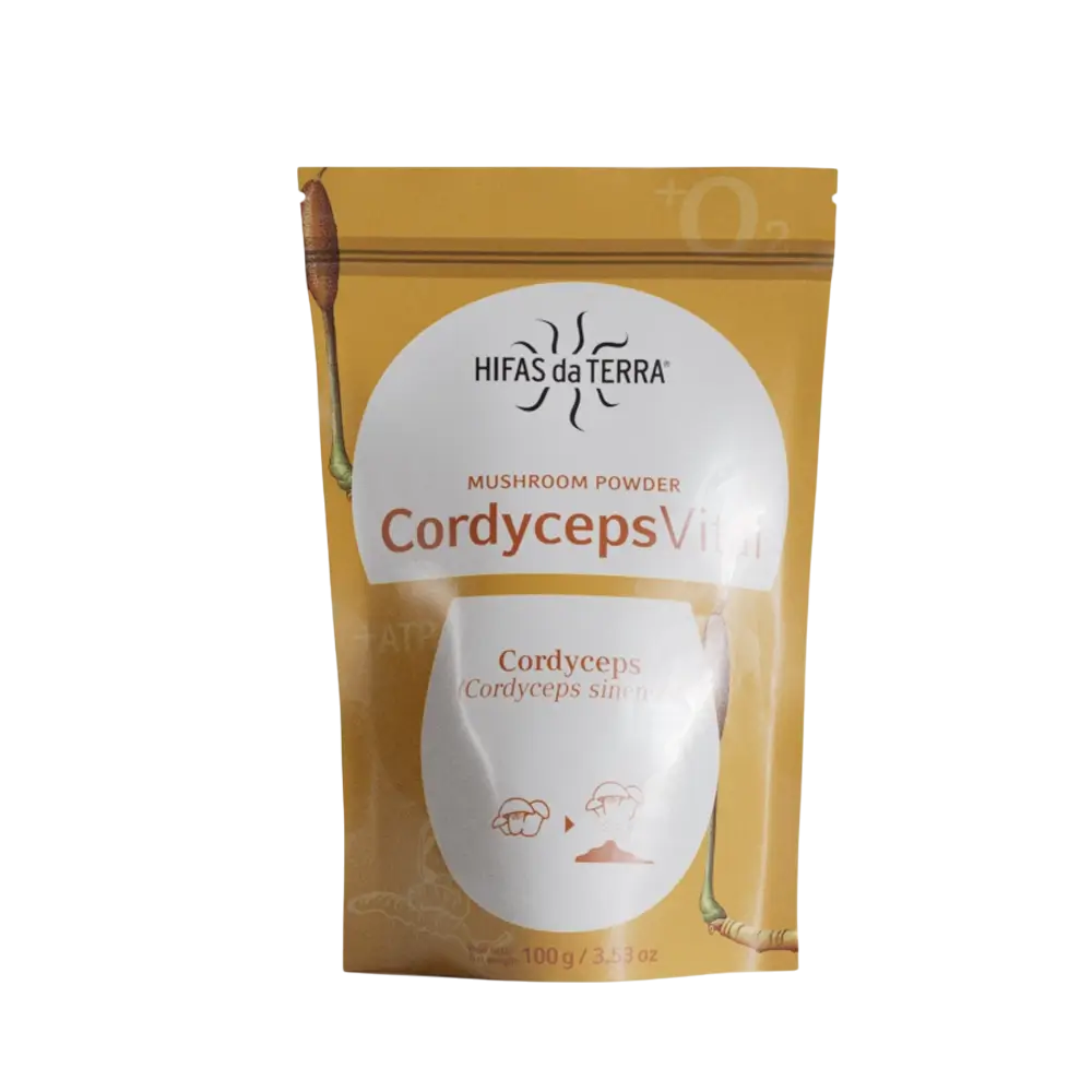 Hifas da Terra CORDYCEPS VITAL (100% Polvo de Cordyceps) 100 g