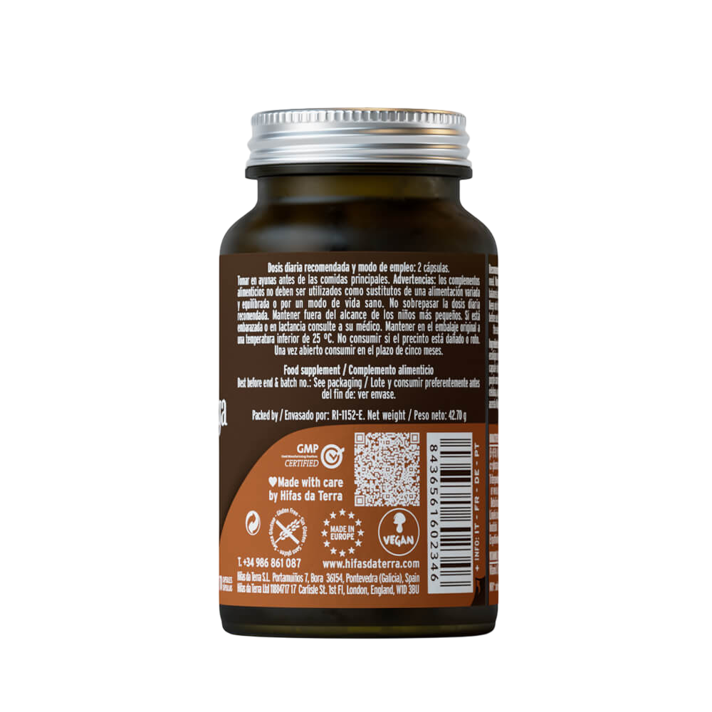 Hifas da Terra MICO-CHAGA 70 cápsulas