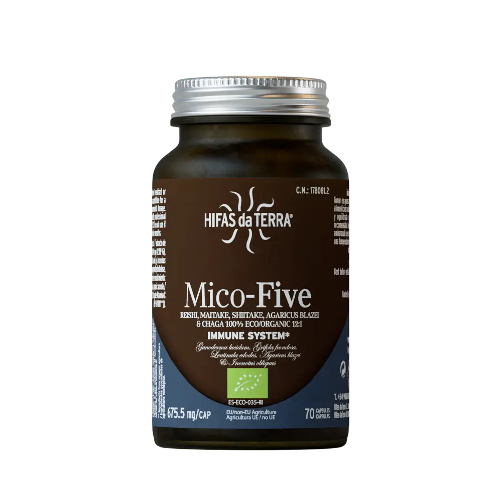Hifas da Terra MICO-FIVE 70 cápsulas