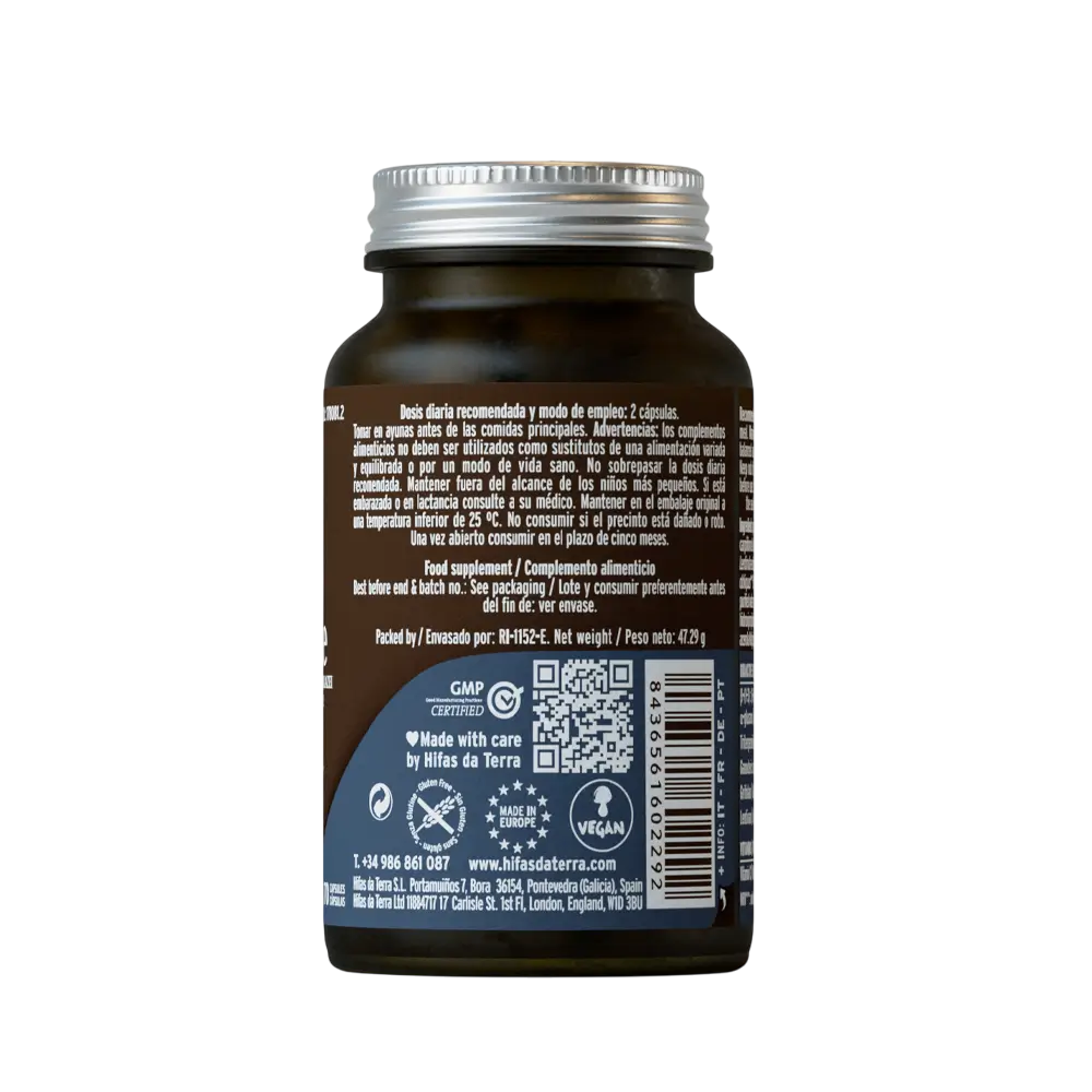 Hifas da Terra MICO-FIVE 70 cápsulas