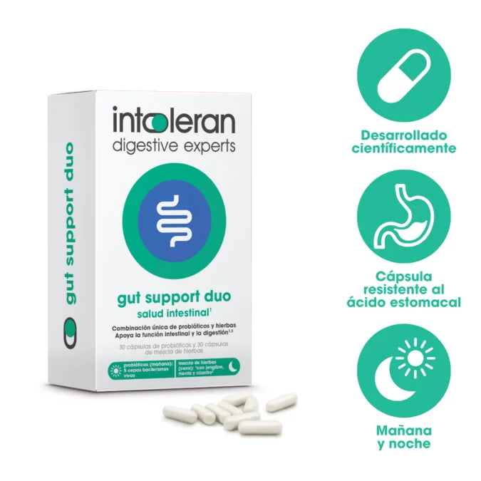 Intoleran GUT SUPPORT DUO 30+30 cápsulas