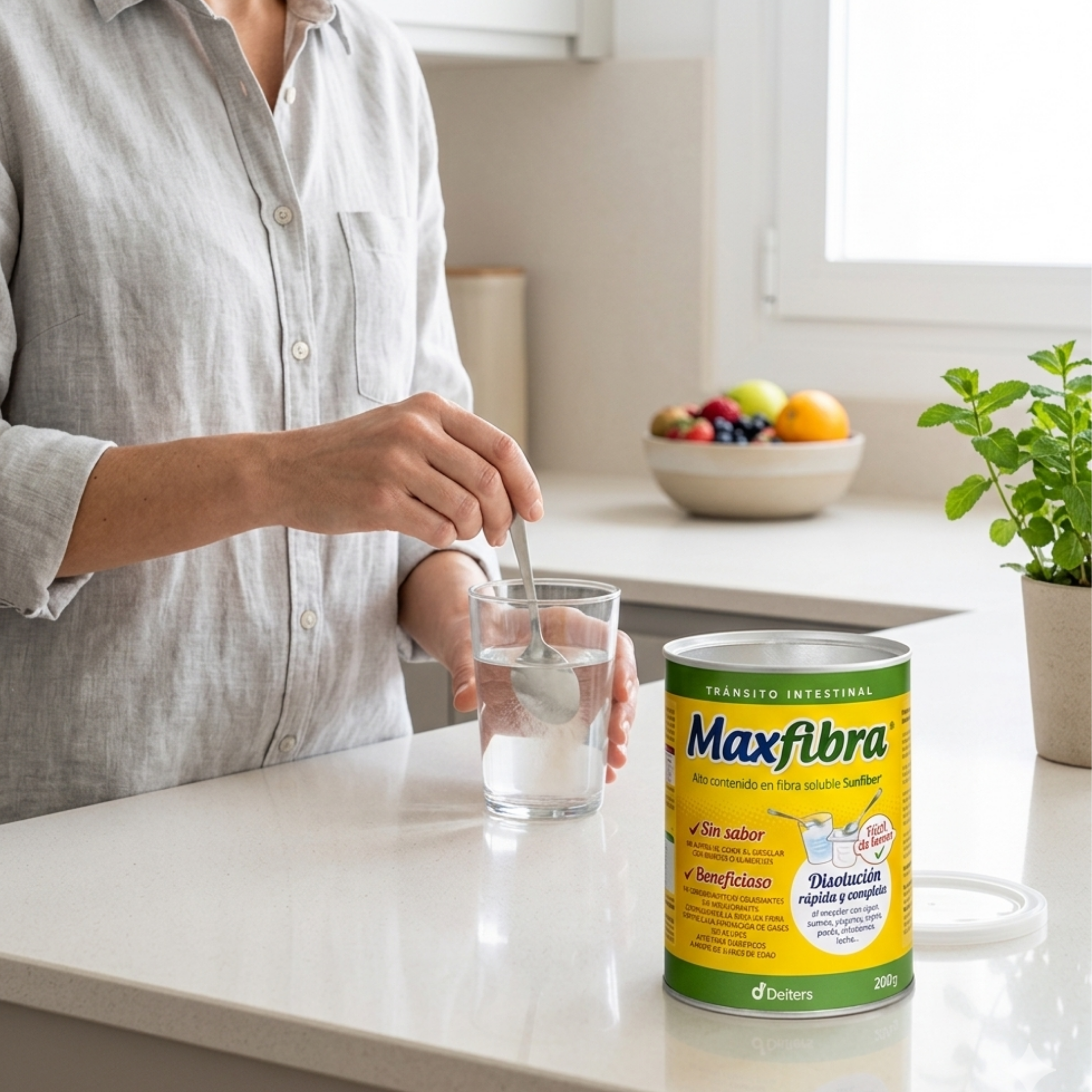 Maxfibra 200 g en polvo