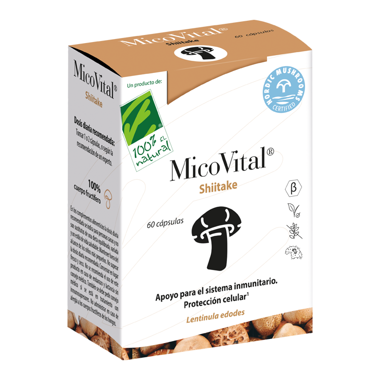 MicoVital Shiitake 60 cápsulas