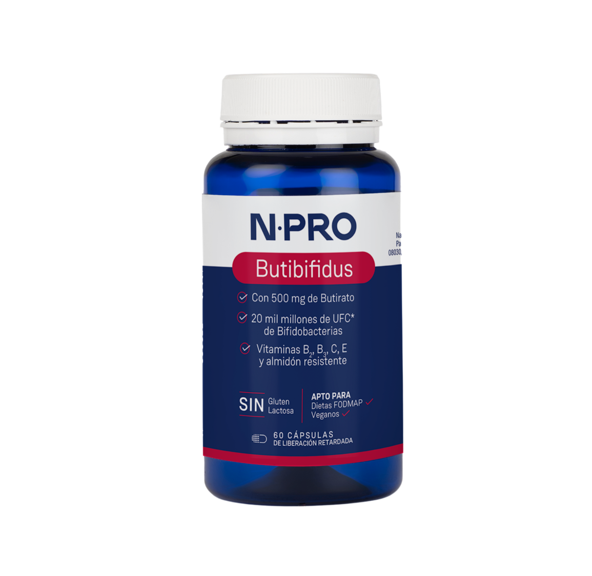 NPro BUTIBIFIDUS 60 cápsulas