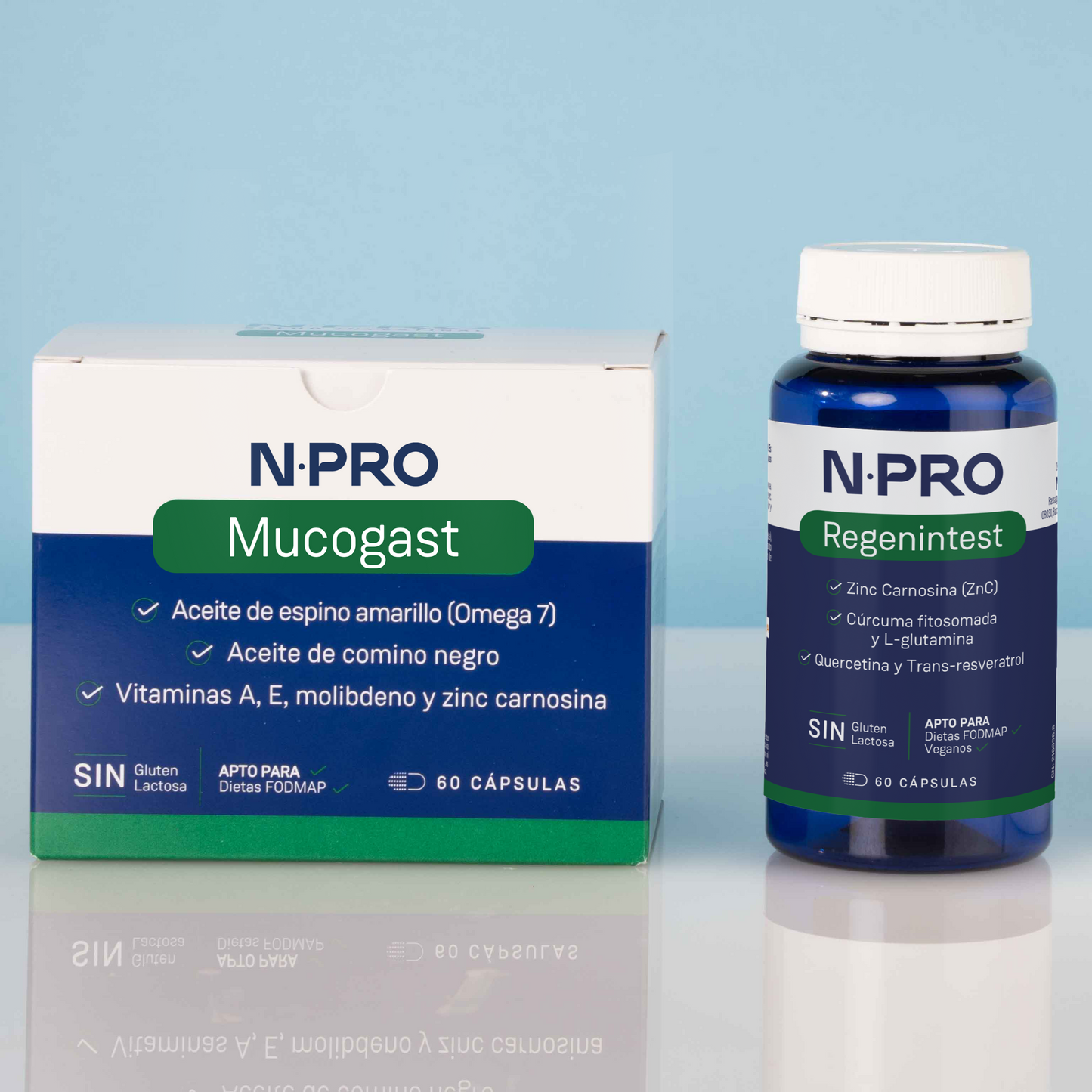 NPro MUCOGAST 60 cápsulas