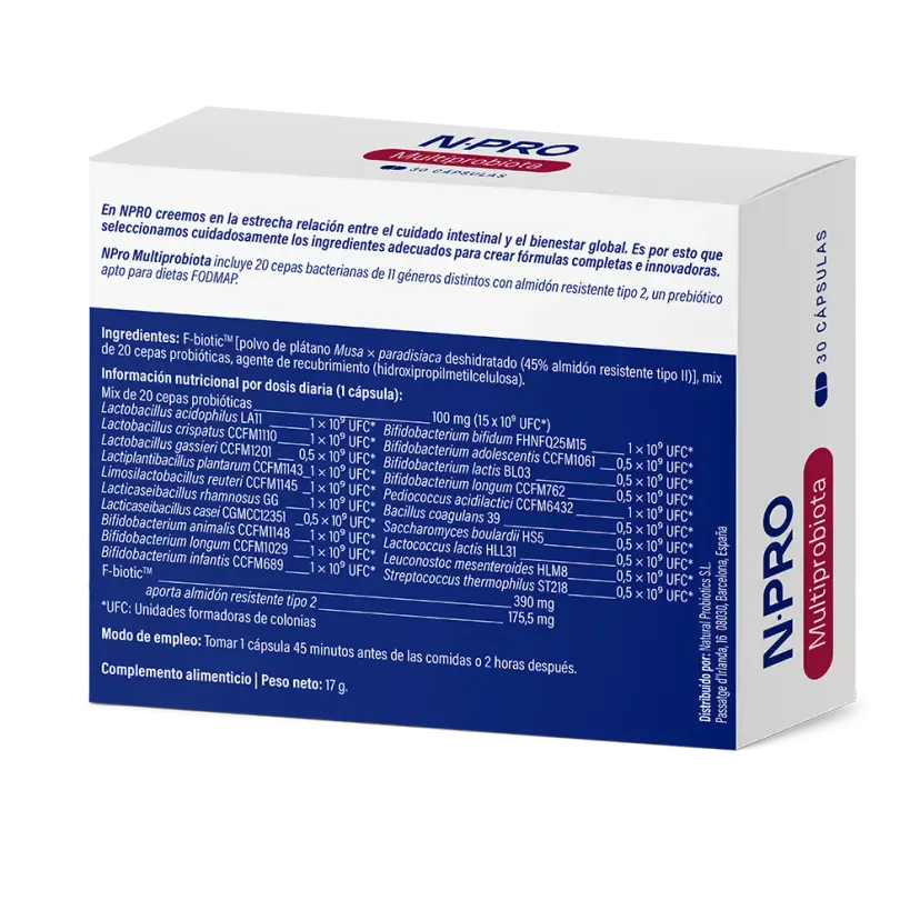 Multiprobiota 30 cápsulas