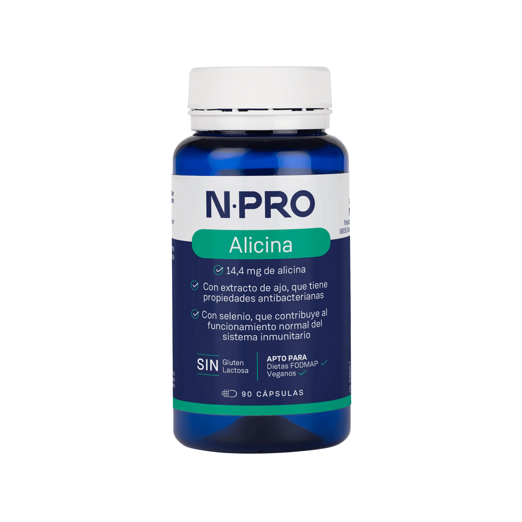 Alicina 90 cápsulas