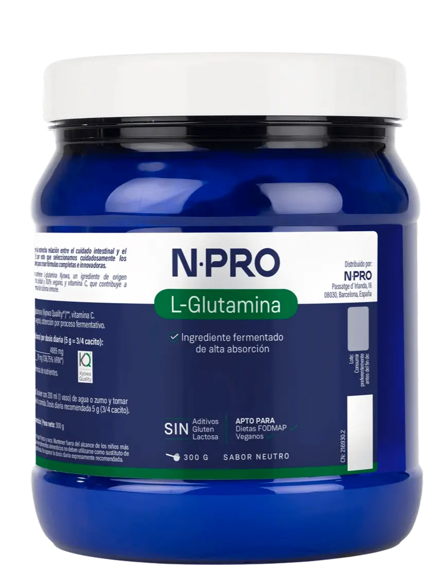 NPro L-GLUTAMINA en polvo 300 g