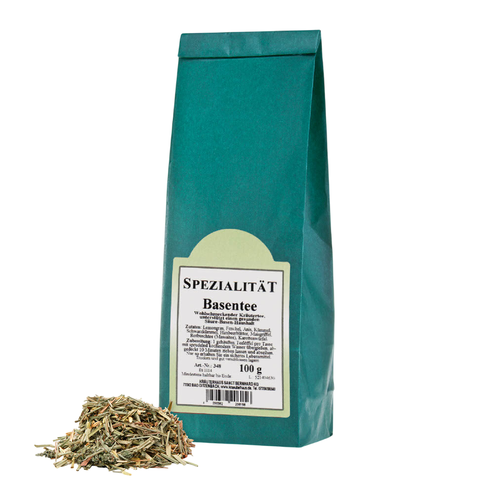 Envase de Sanct Bernhard Infusión ALCALINA 100 g, suplemento alimenticio