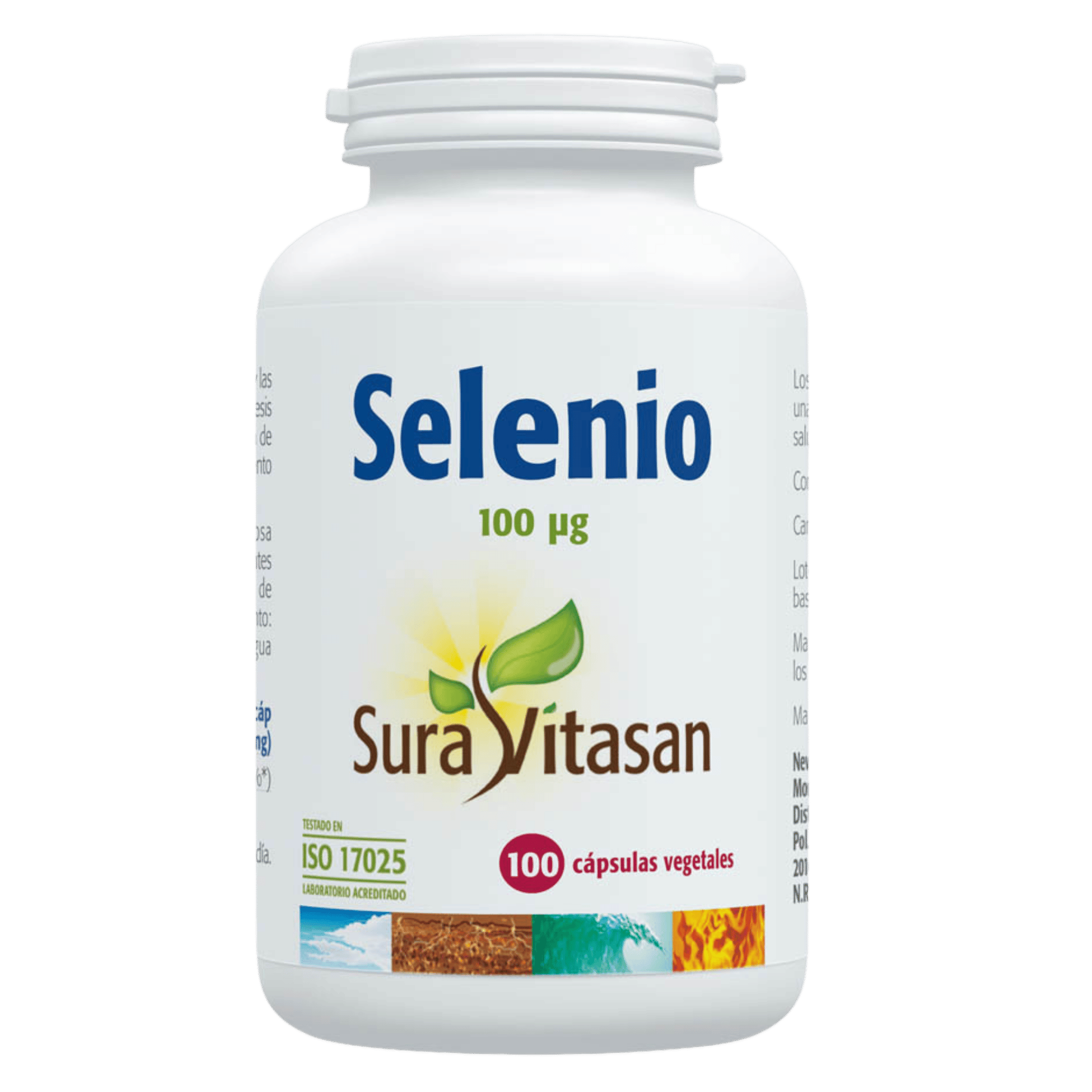 Selenio 100 µg 100 cápsulas