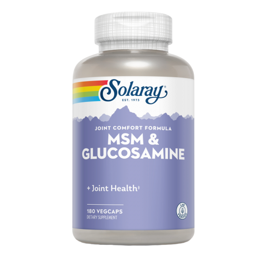 Solaray MSM GLUCOSAMINA 90 cápsulas