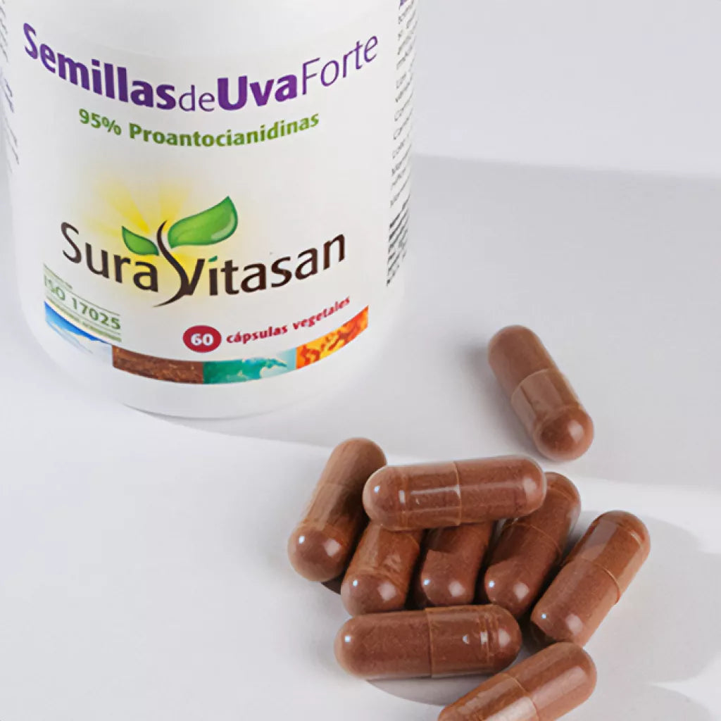 Sura Vitasan SEMILLAS DE UVA FORTE 60 cápsulas