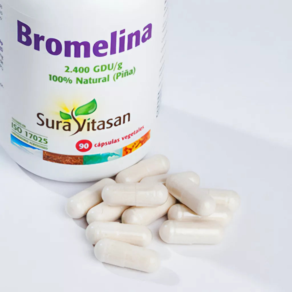 Bromelina 90 cápsulas