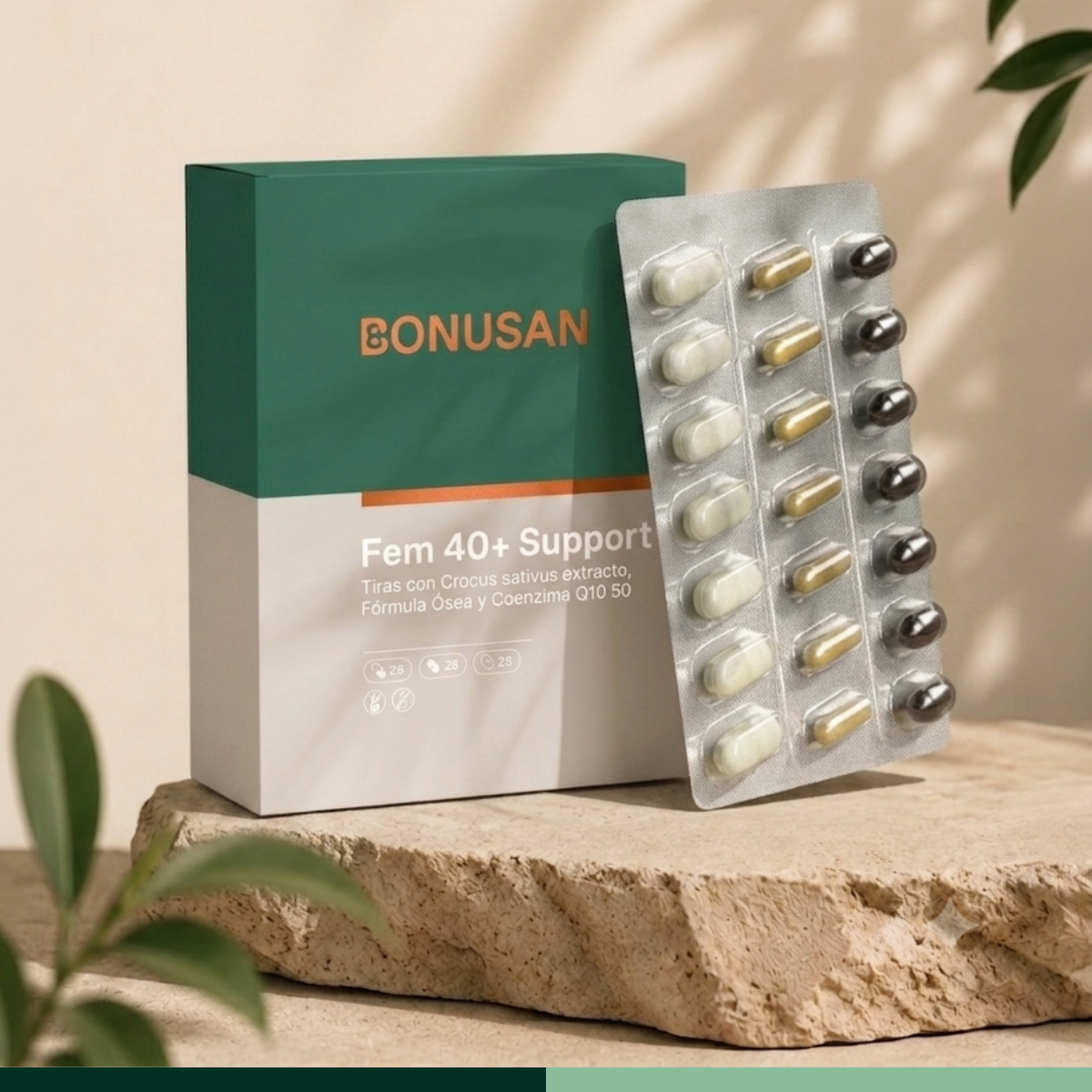 Bonusan Fem 40+ Support 84 comprimidos