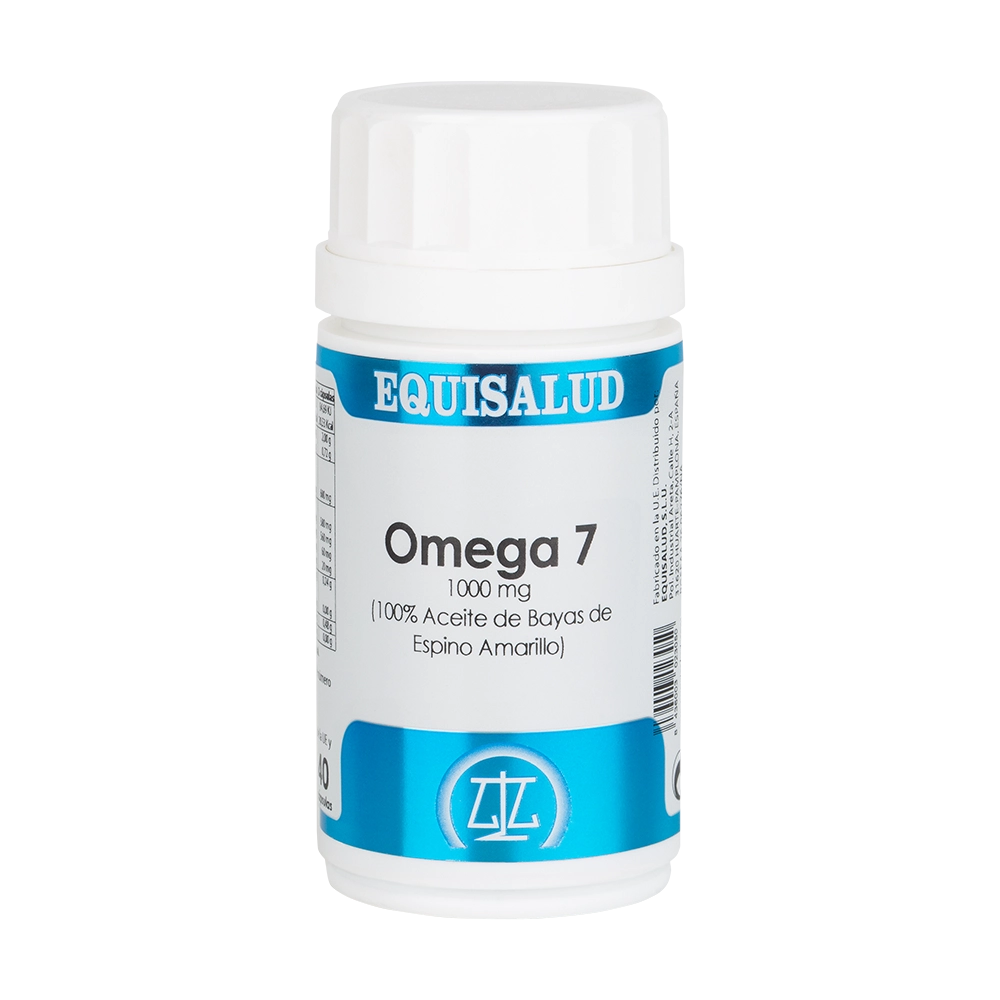Omega 7 (Aceite de bayas de Espino amarillo) 1000 mg 40 cápsulas de Equisalud