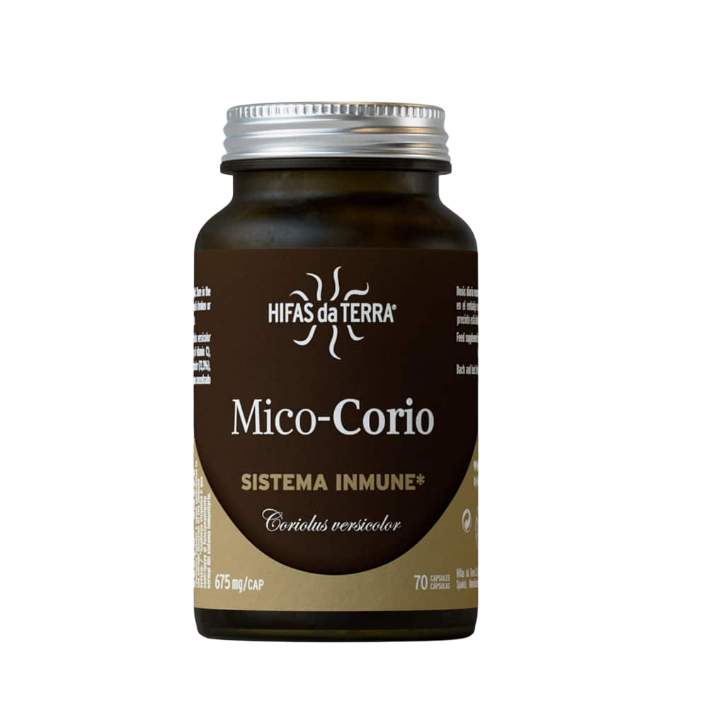 Mico-Corio 70 cápsulas de Hifas da Terra
