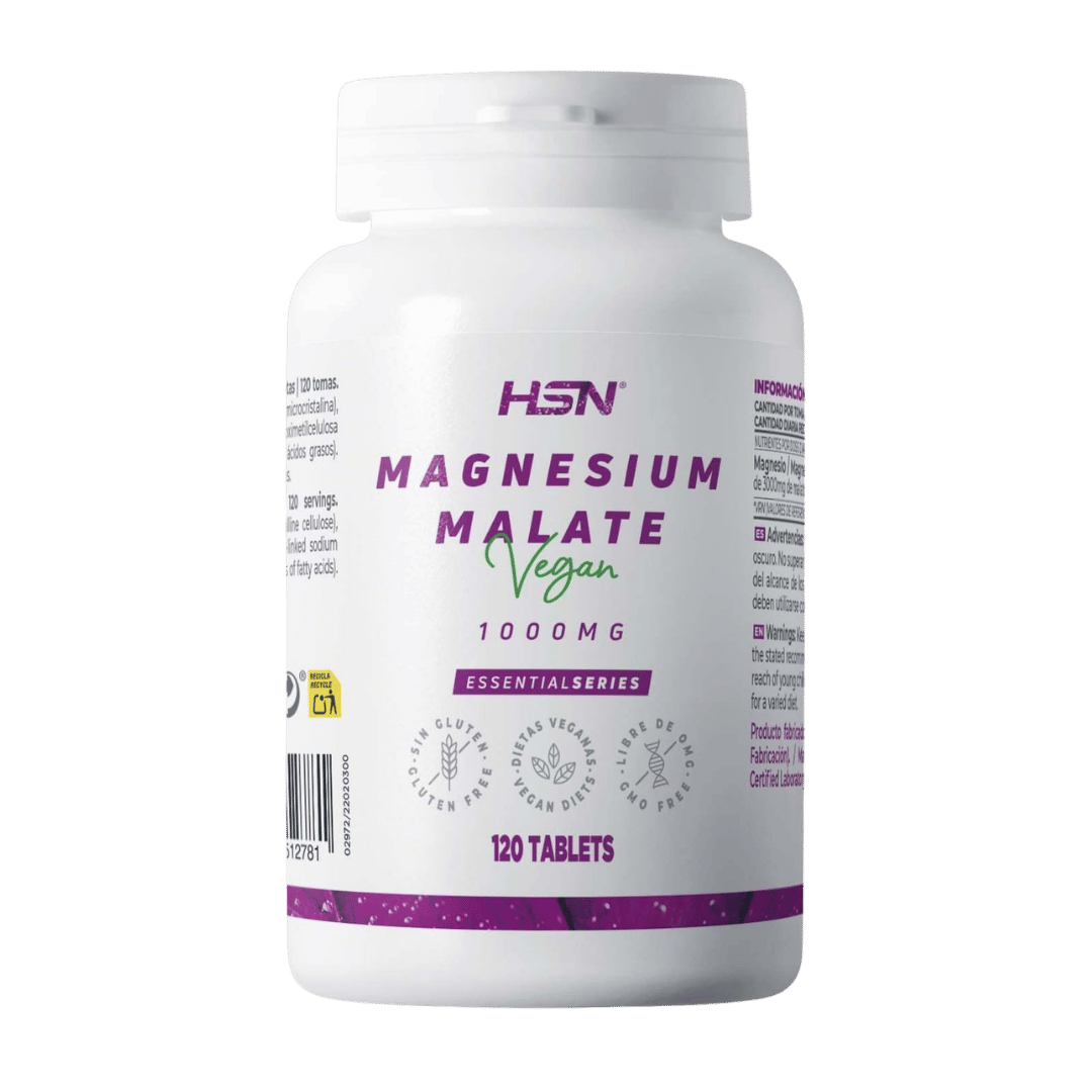 HSN Malato de Magnesio 1000 mg 120 comprimidos