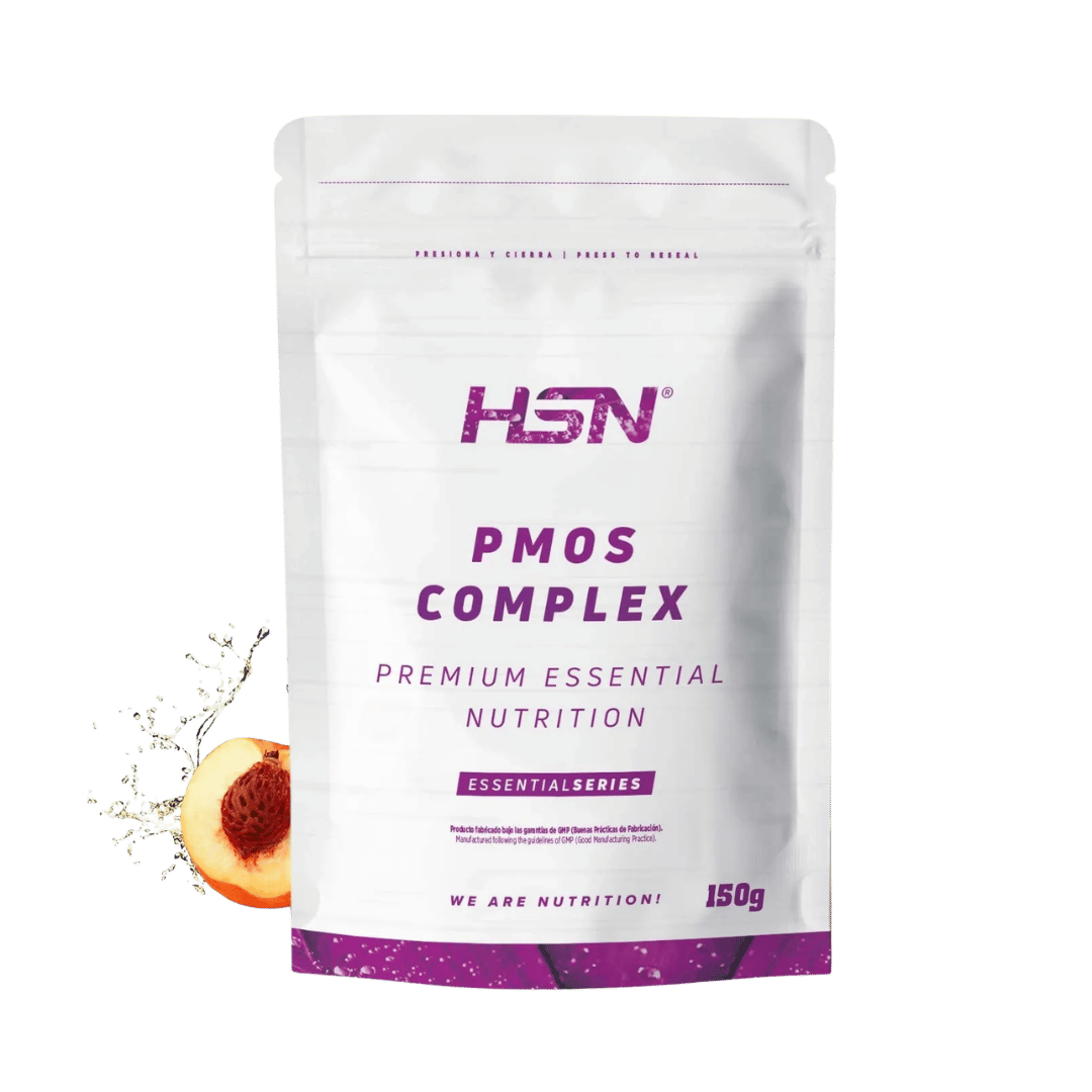 HSN PMOS Complex en polvo 150 g sabor melocotón