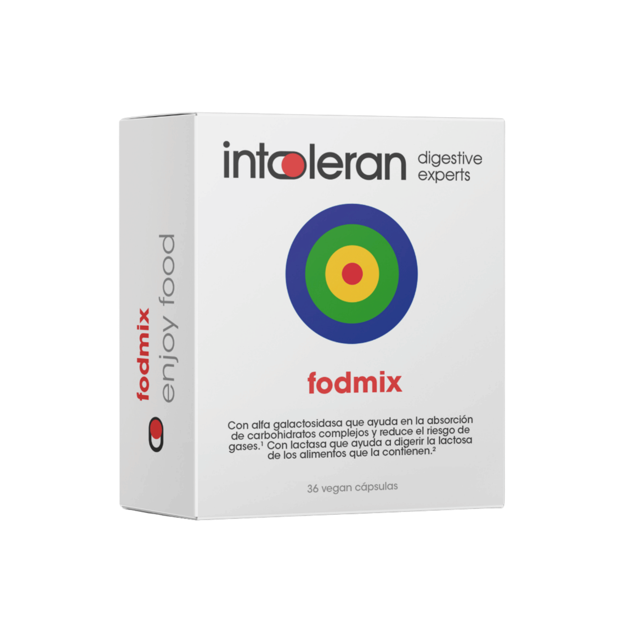 Fodmix (Quatrase 10.000) 36 cápsulas de Intoleran