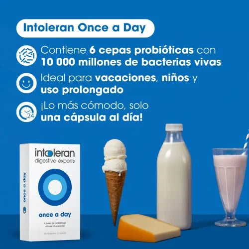 Intoleran Once a Day 30 cápsulas