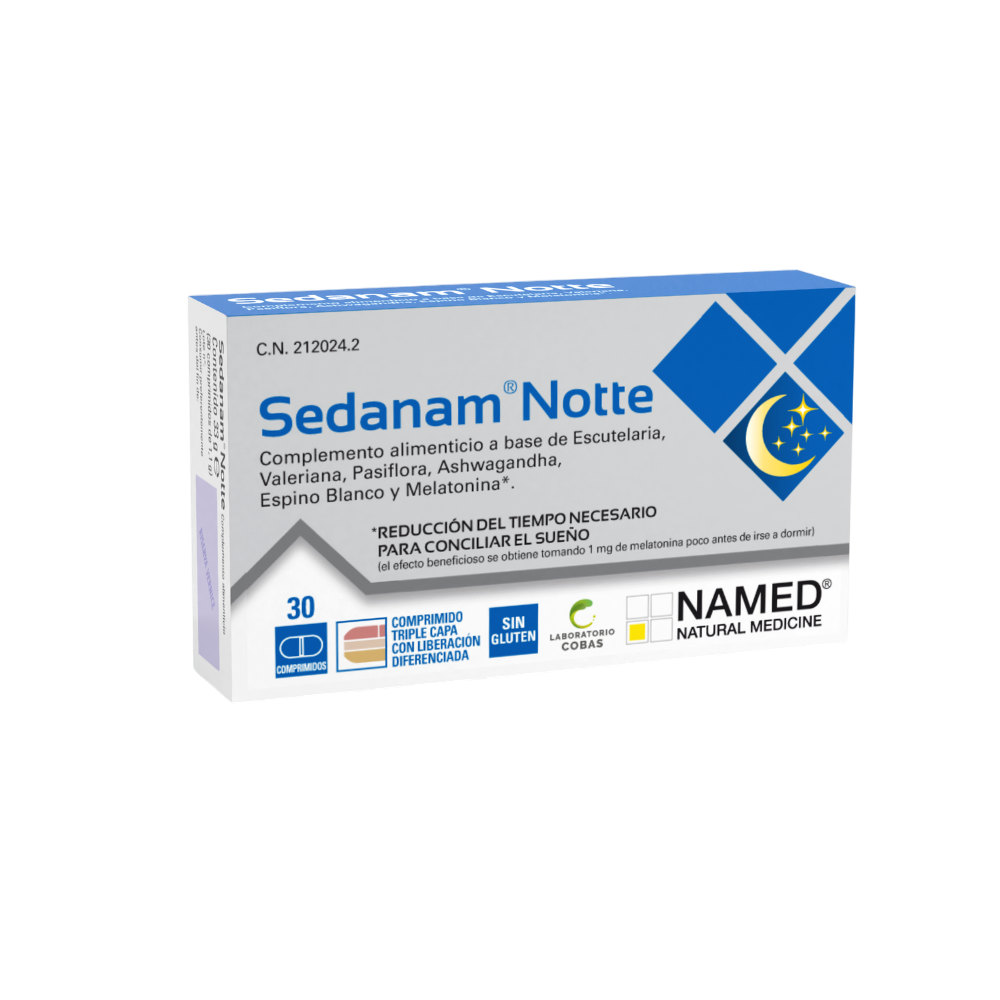 Sedanam Notte 30 comprimidos de Laboratorio Cobas