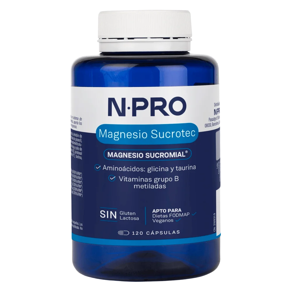 Magnesio Sucrotec 120 cápsulas de NPRO