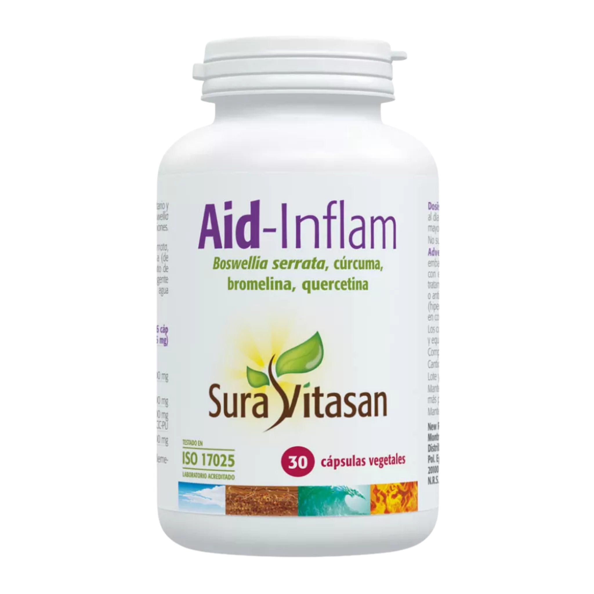 Aid-Inflam 30 cápsulas de Sura Vitasan