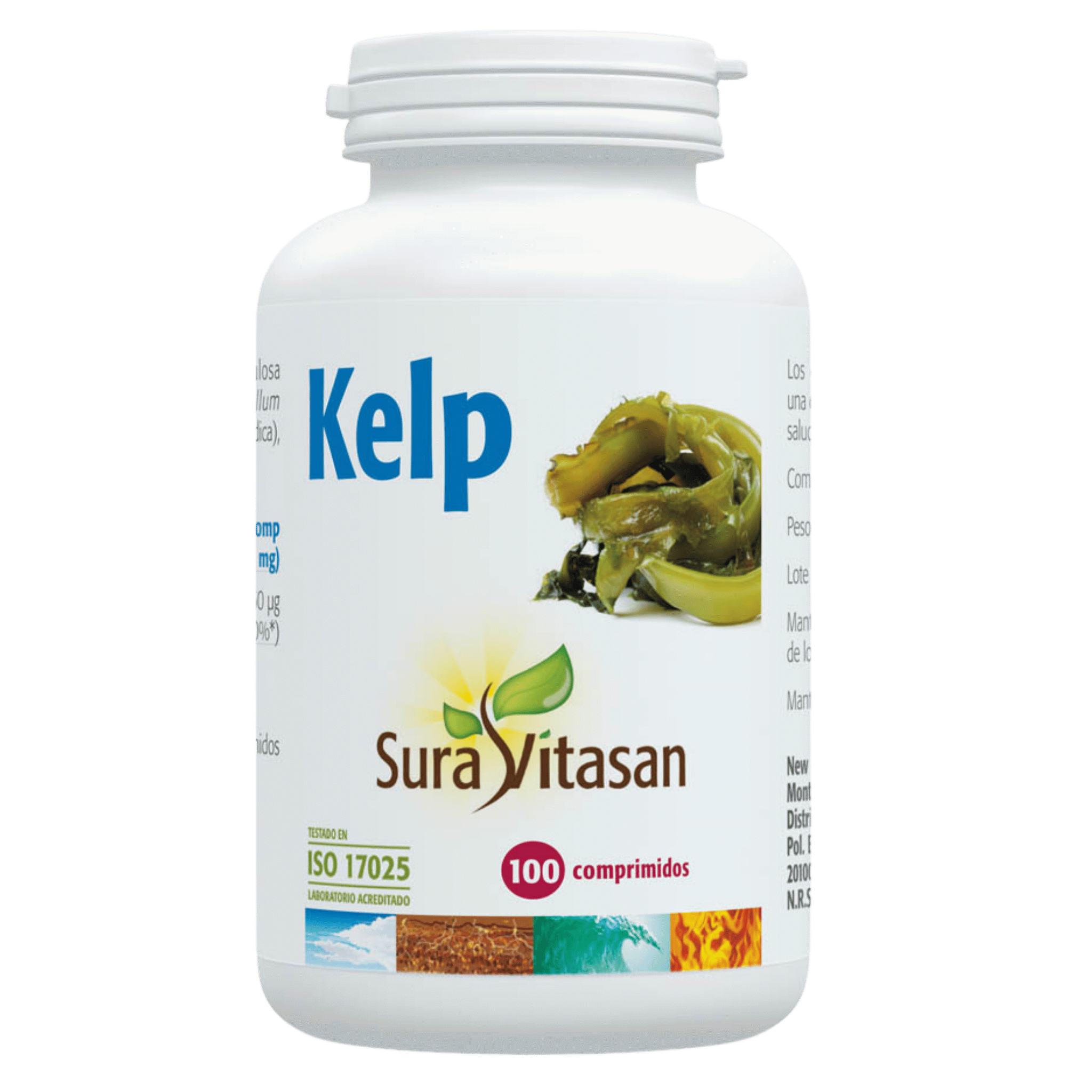 Kelp 225 µg 100 comprimidos de Sura Vitasan