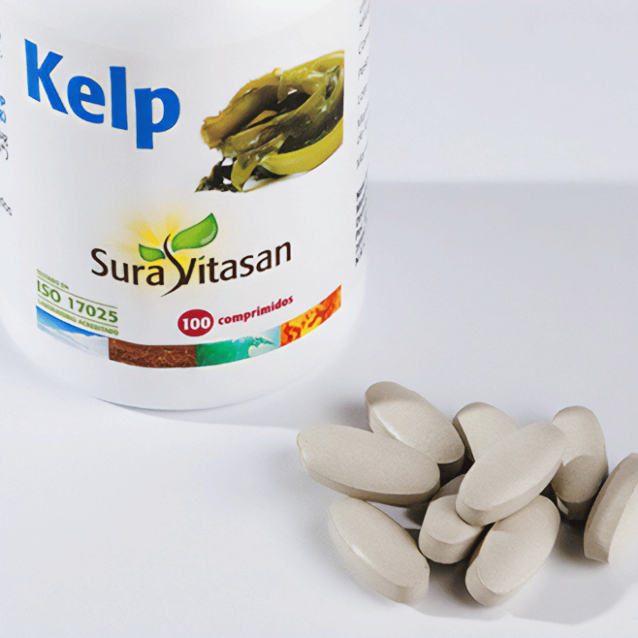 Kelp 225 mg 100 comprimidos de Sura Vitasan