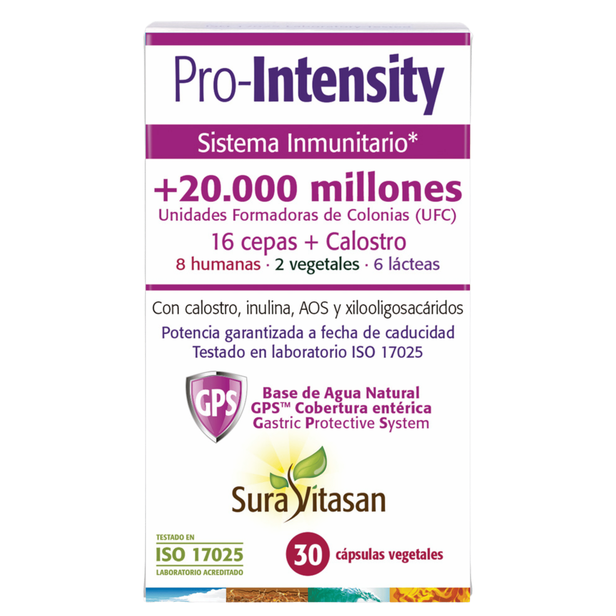 Pro-Intensity (Probiótico) 30 cápsulas de Sura Vitasan