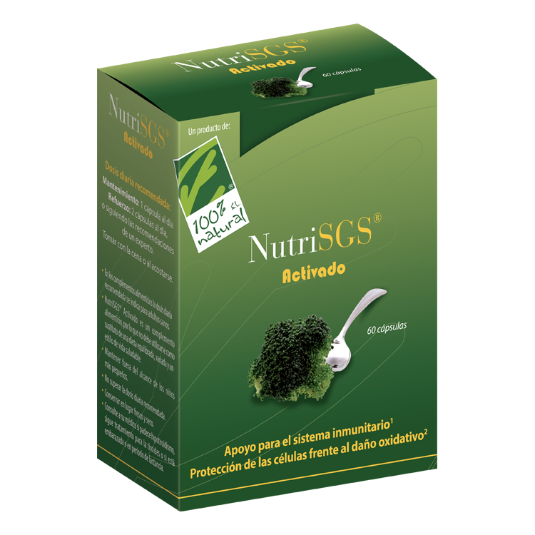 100% Natural NutriSGS® Activado 60 cápsulas