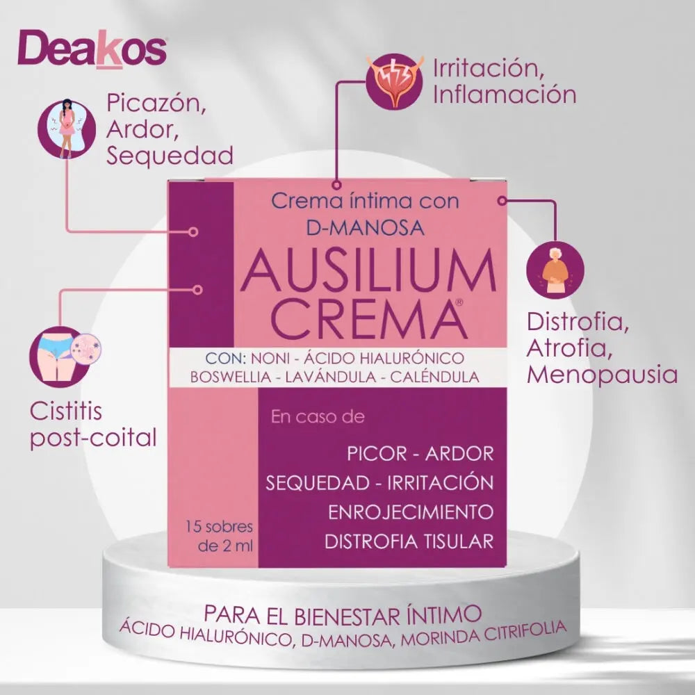Deakos Ausilium Crema Sobres 15 sobres - información secundaria