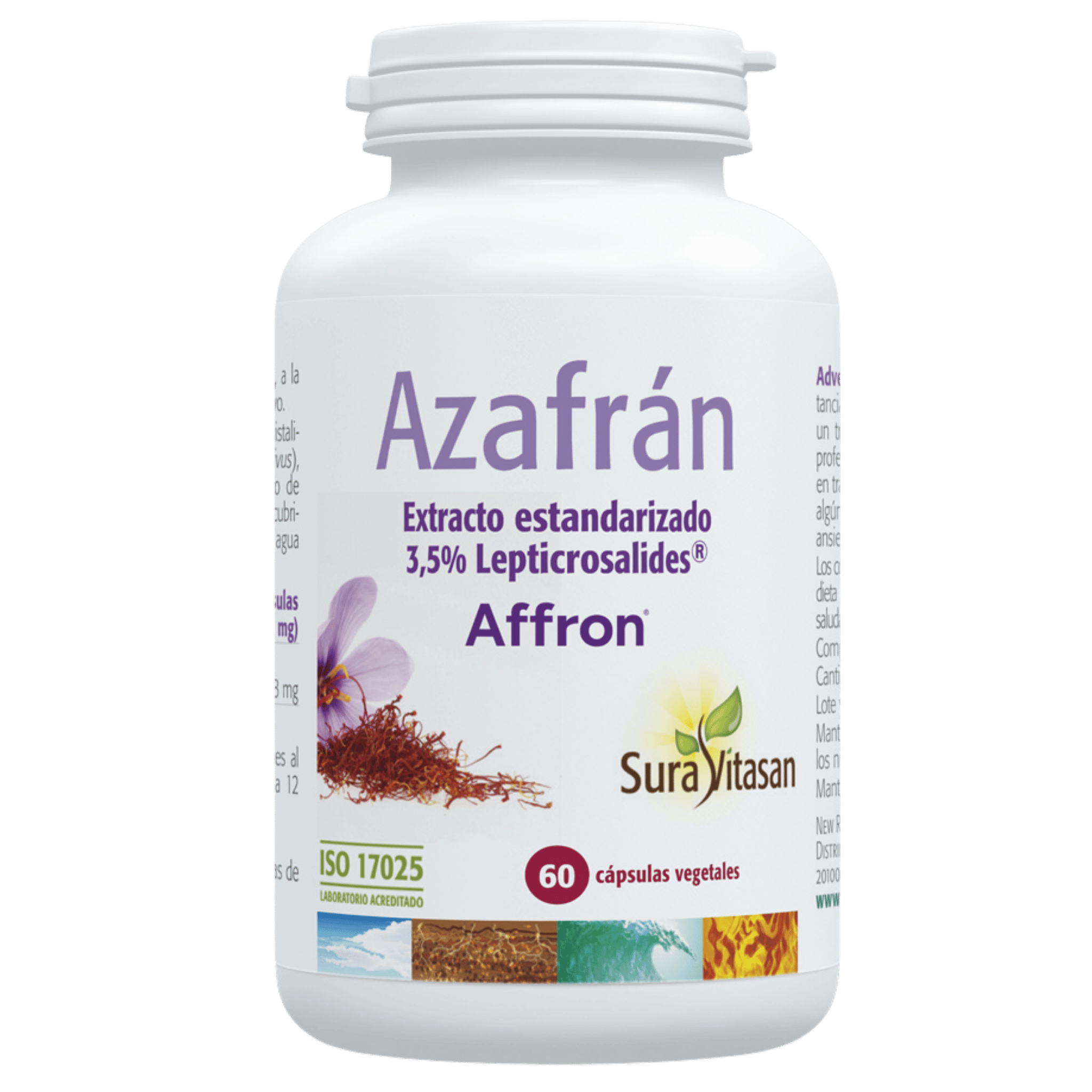 Azafrán 60 cápsulas