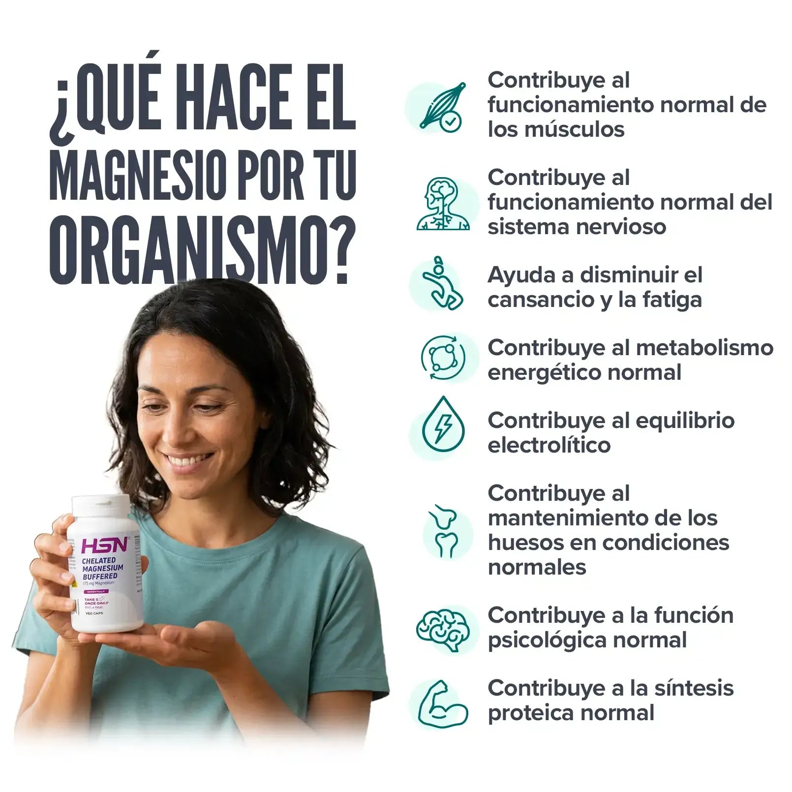 Gepuffertes Magnesiumbisglycinat (175 mg) 120 Kapseln