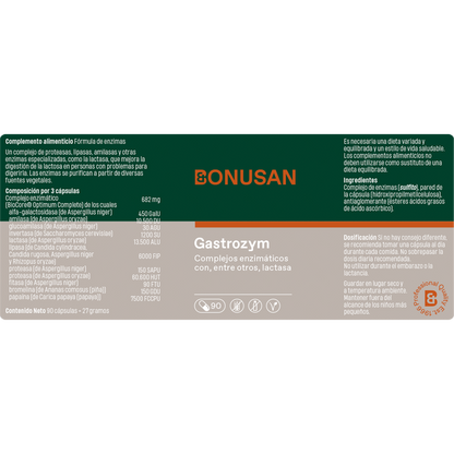Bonusan GASTROZYM 90 cápsulas
